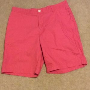 Red 100% Cotton Vineyard Vines shorts